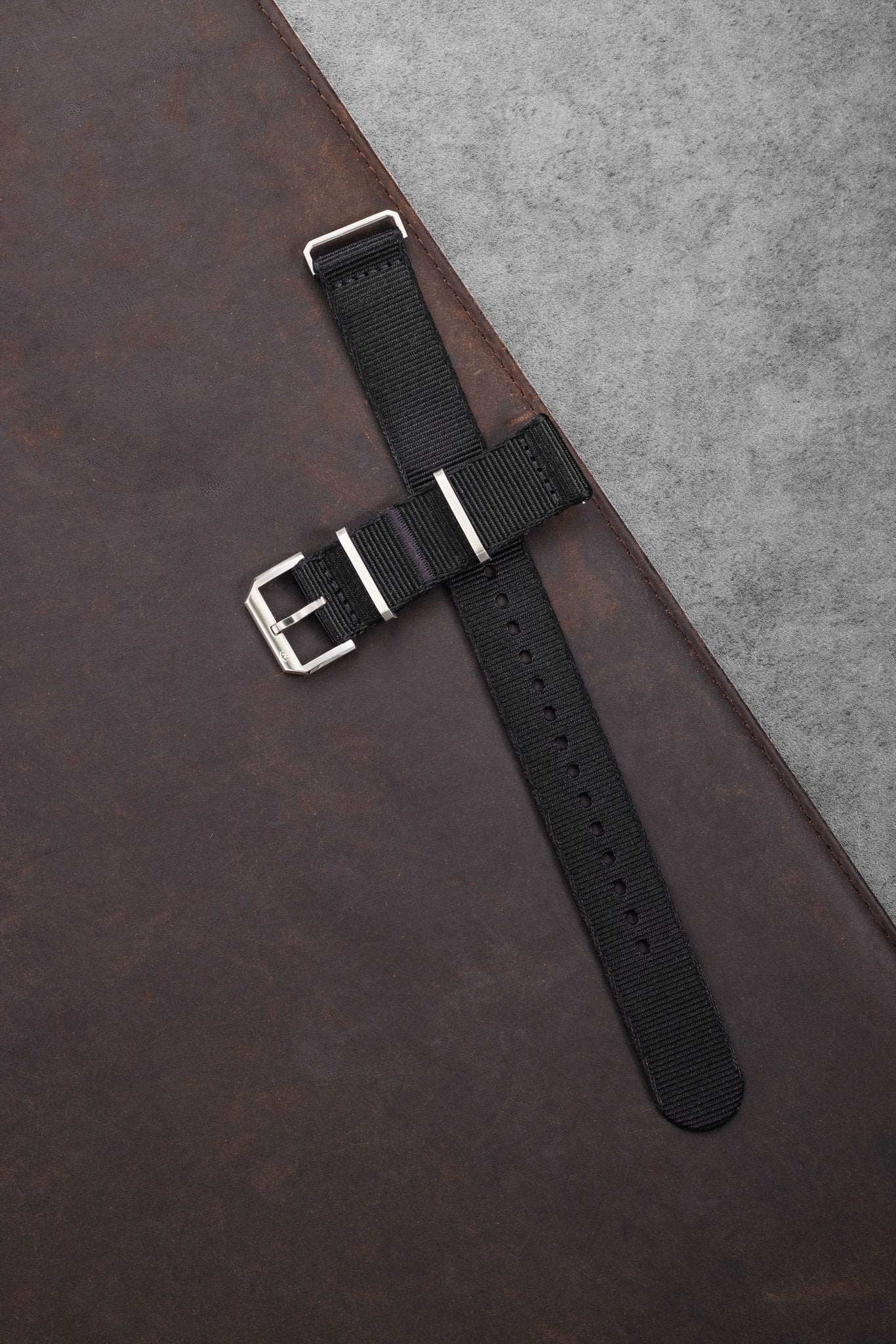 BLACK NYLON NATO STRAP - ALL COLLECTIONS - Image 4