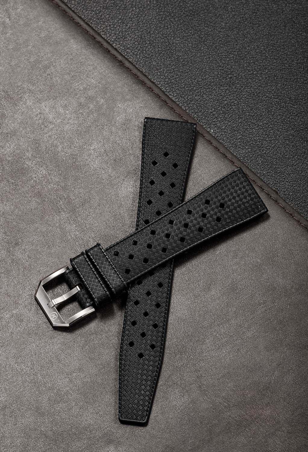 TROPIC BLACK RUBBER STRAP - ALL COLLECTIONS - Image 3
