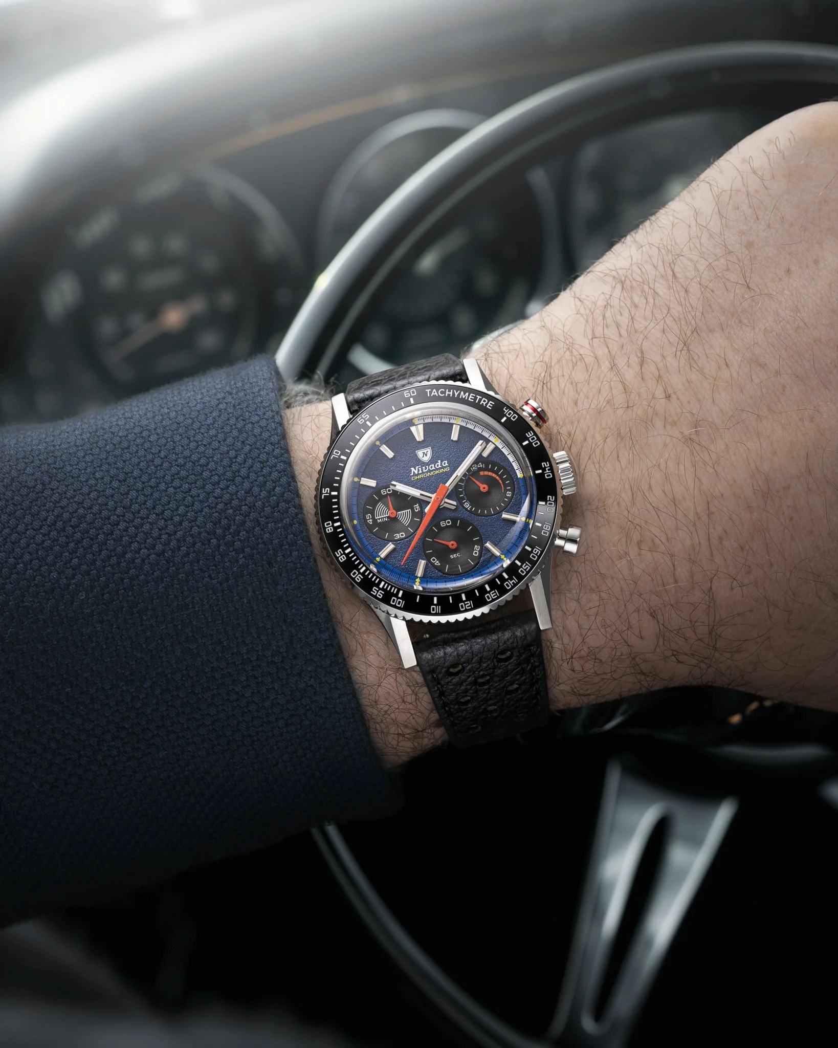 CHRONOKING MECAQUARTZ RACING BLUE - Image 4
