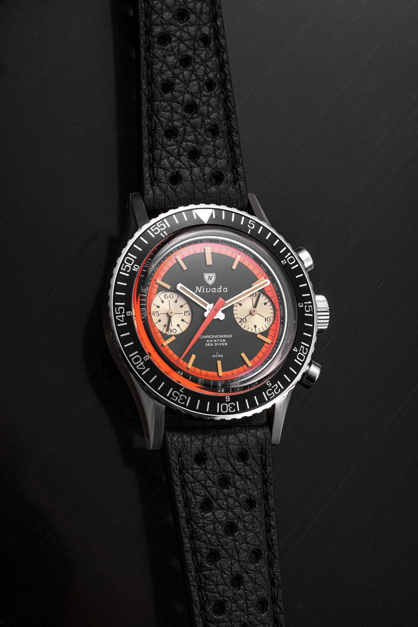 CHRONOKING VINTAGE VALJOUX 23 RESTORED - Image 11
