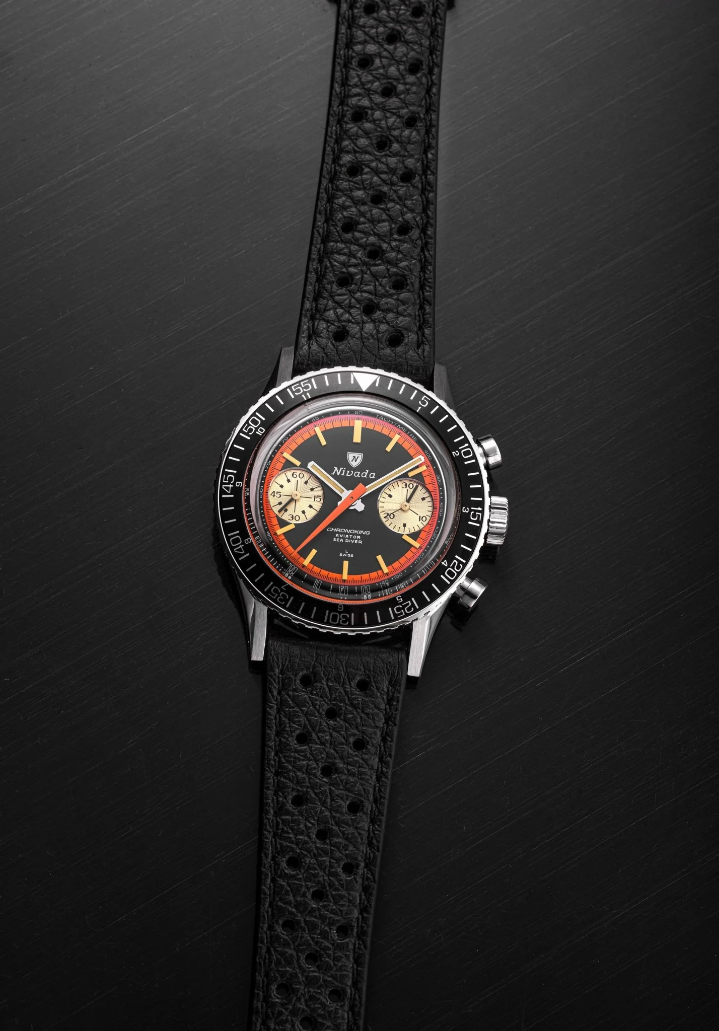 CHRONOKING VINTAGE VALJOUX 23 RESTORED - Image 6