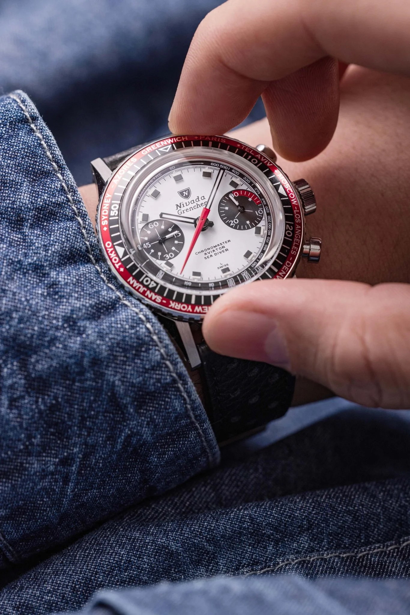 CHRONOMASTER PANDA - 38MM - Image 7