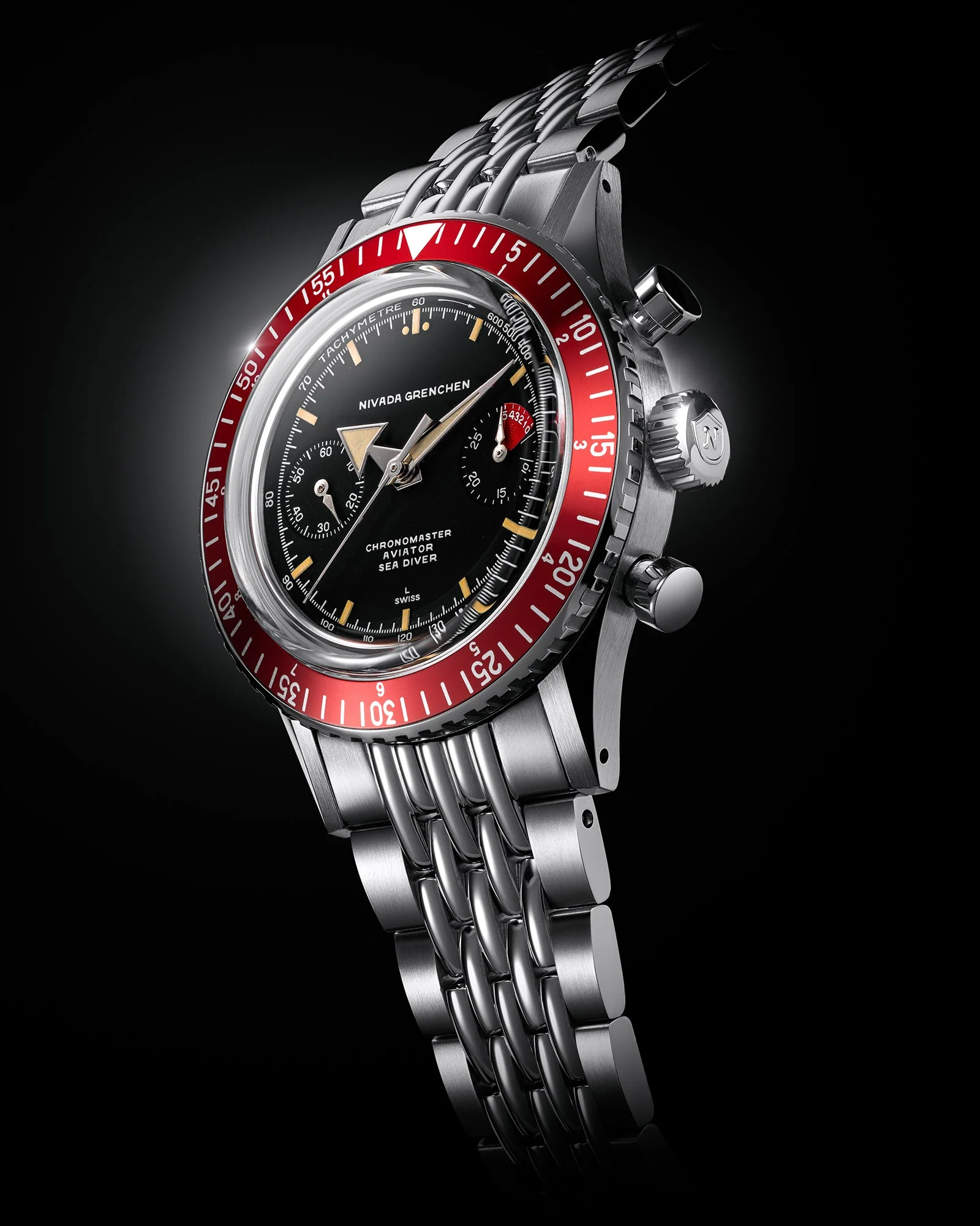 CHRONOMASTER BROAD ARROW INTER.BEZEL - 38MM - Image 6