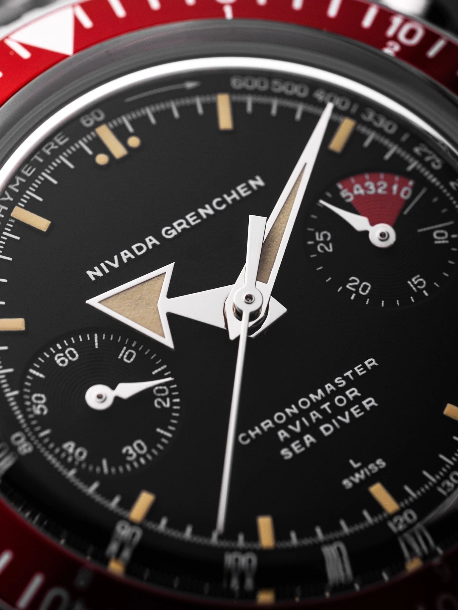 CHRONOMASTER BROAD ARROW INTER.BEZEL - 38MM - Image 8