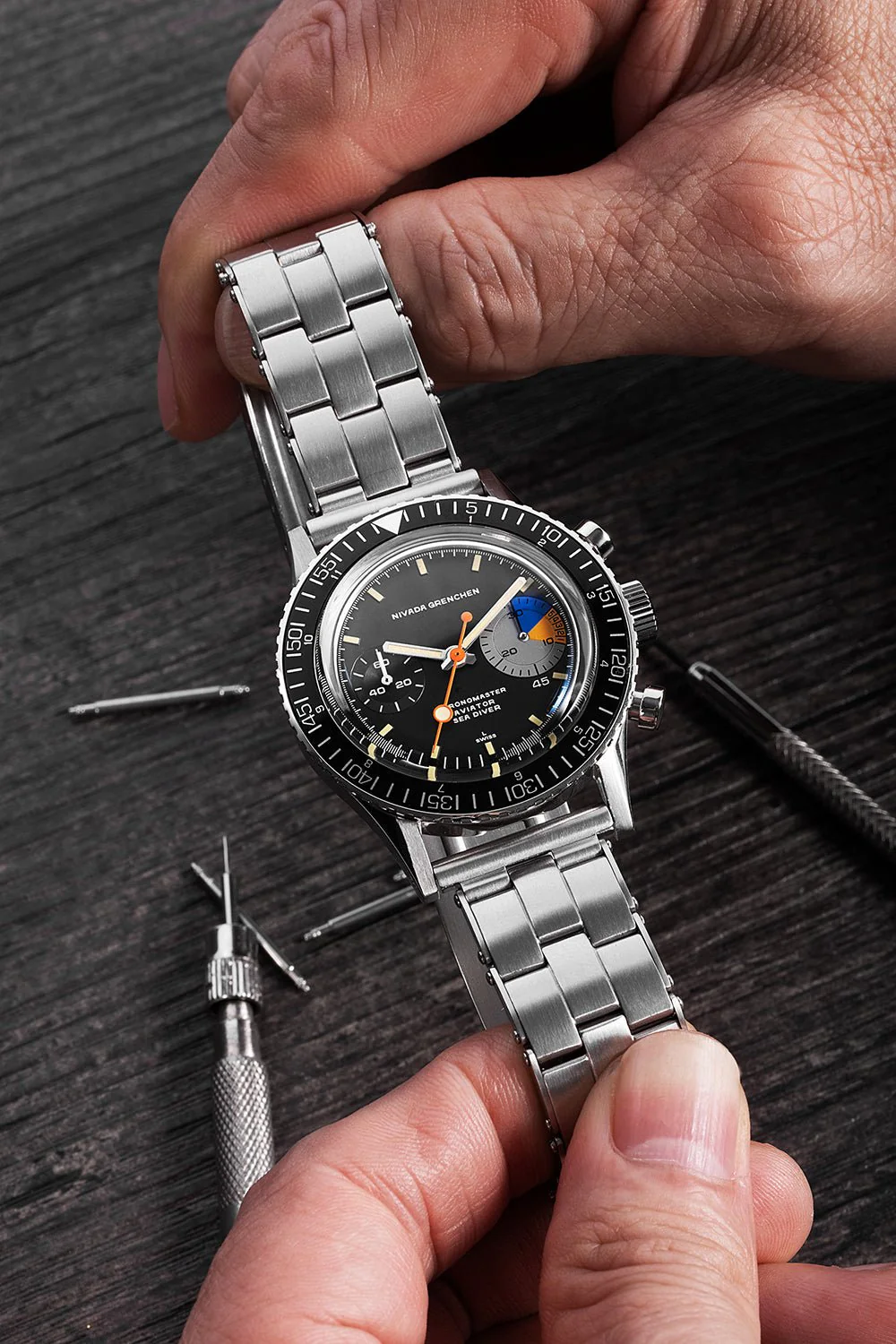 CHRONOMASTER VALJOUX 23 BIG EYE - Image 3