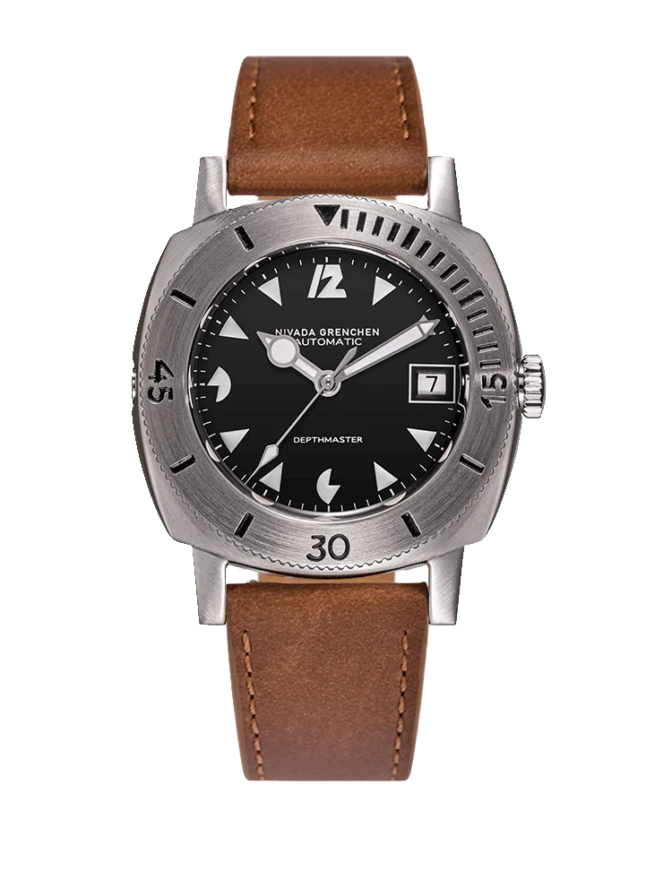 WHITE ART DECO DATE DEPTHMASTER - Image 11