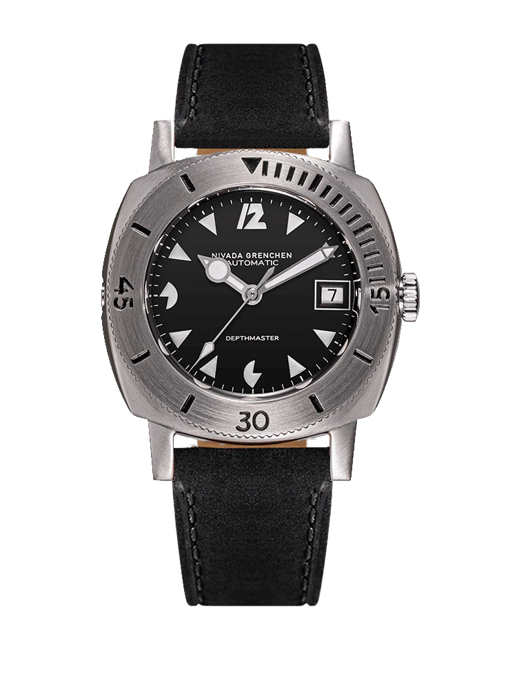 WHITE ART DECO DATE DEPTHMASTER - Image 12