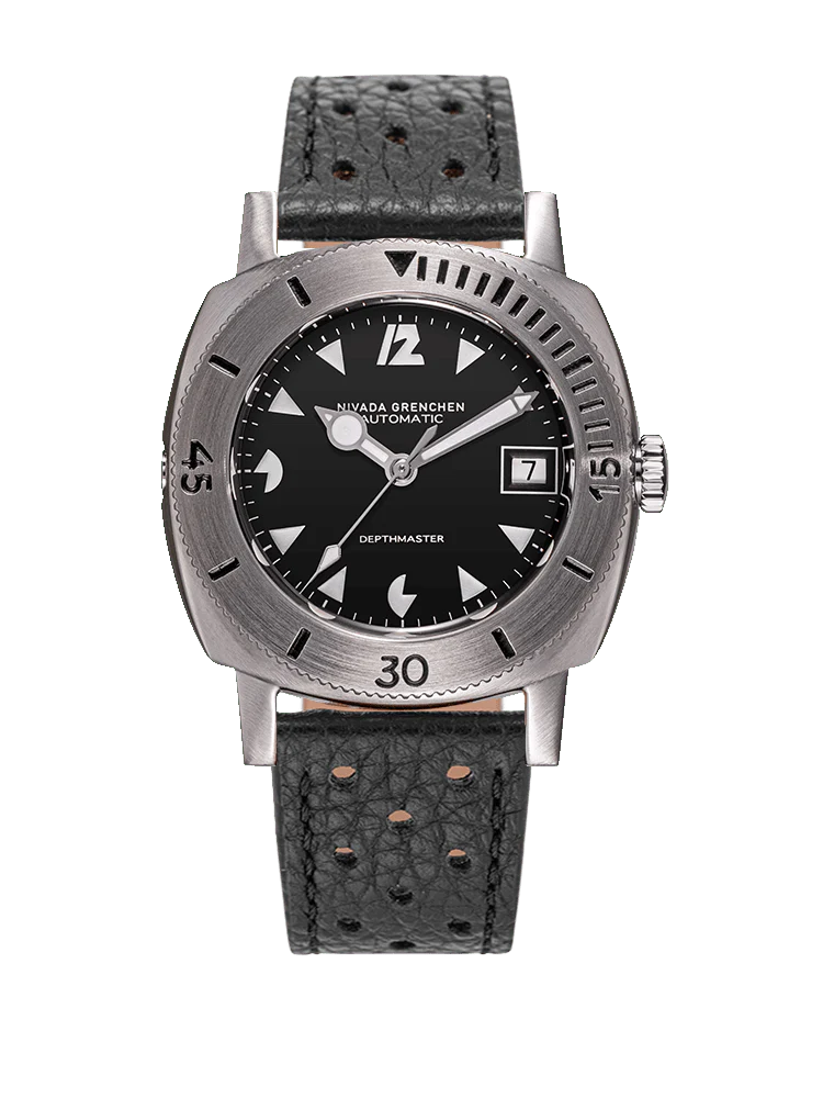WHITE ART DECO DATE DEPTHMASTER - Image 15