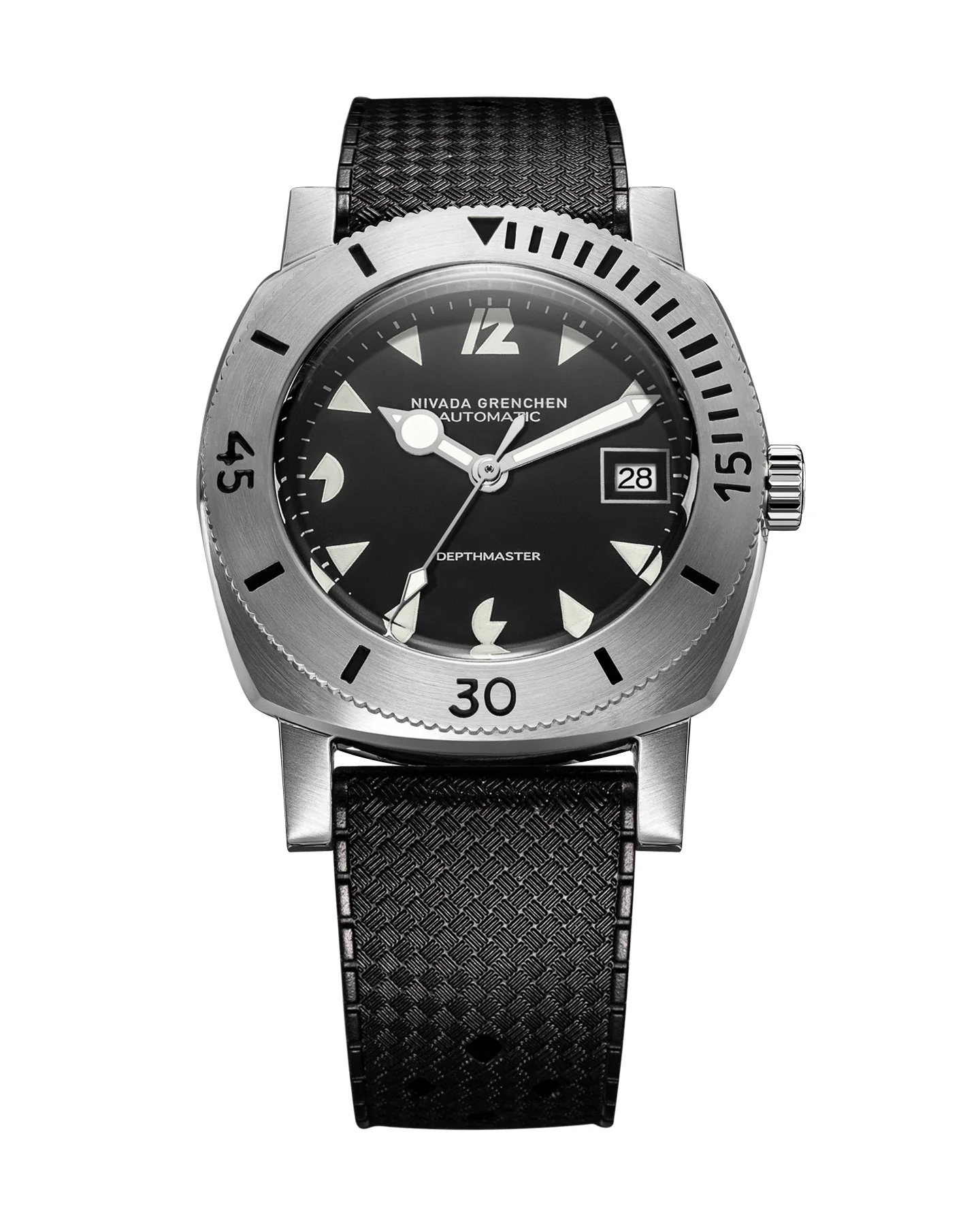 WHITE ART DECO DATE DEPTHMASTER - Image 17