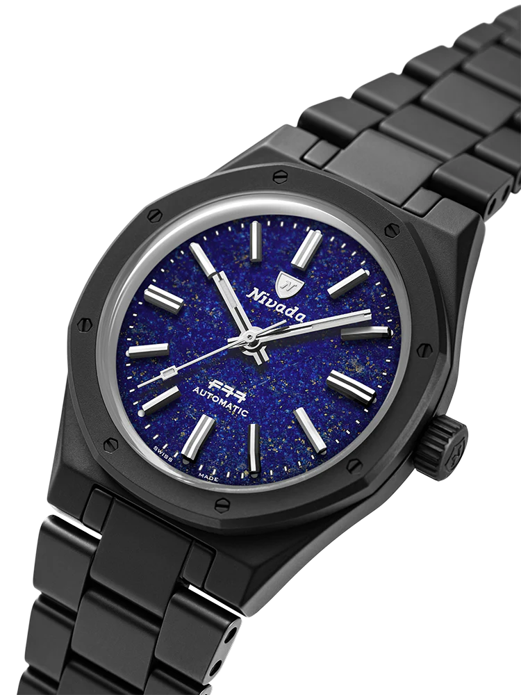 F77 BLACK CERAMIC LAPIS LAZULI MK1 - 37MM - Image 8