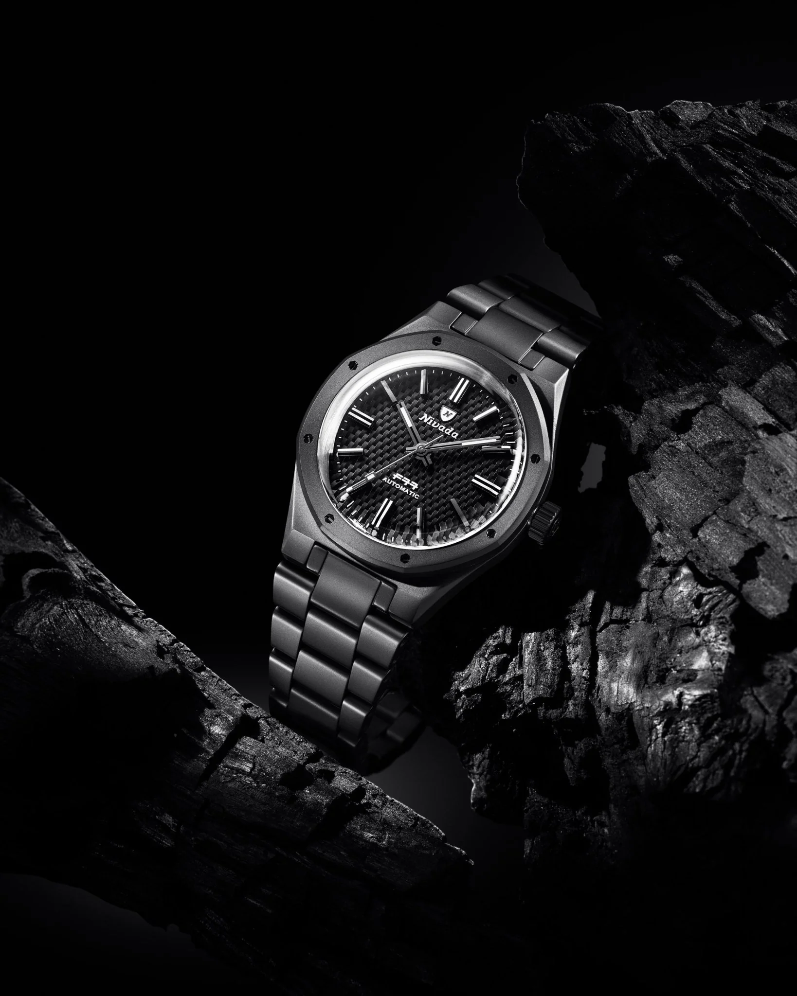 F77 BLACK CERAMIC TRESSED DIAL MK1 - 37MM - Image 6
