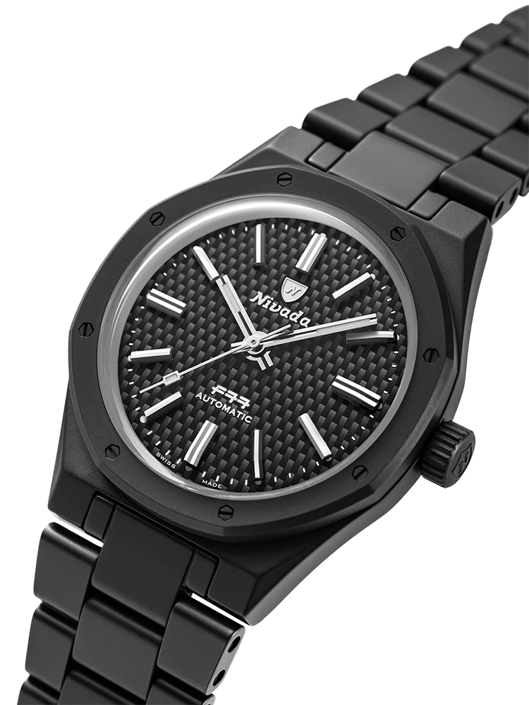 F77 BLACK CERAMIC TRESSED DIAL MK1 - 37MM - Image 9