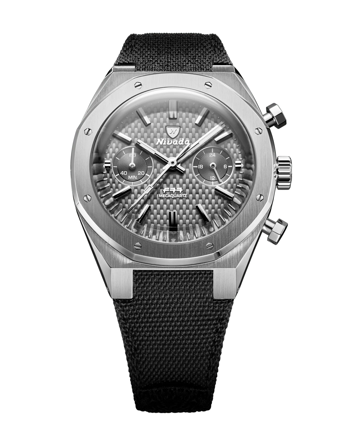 F77 SST CHRONO MECAQUARTZ GREY MK2 - 38MM - Image 8