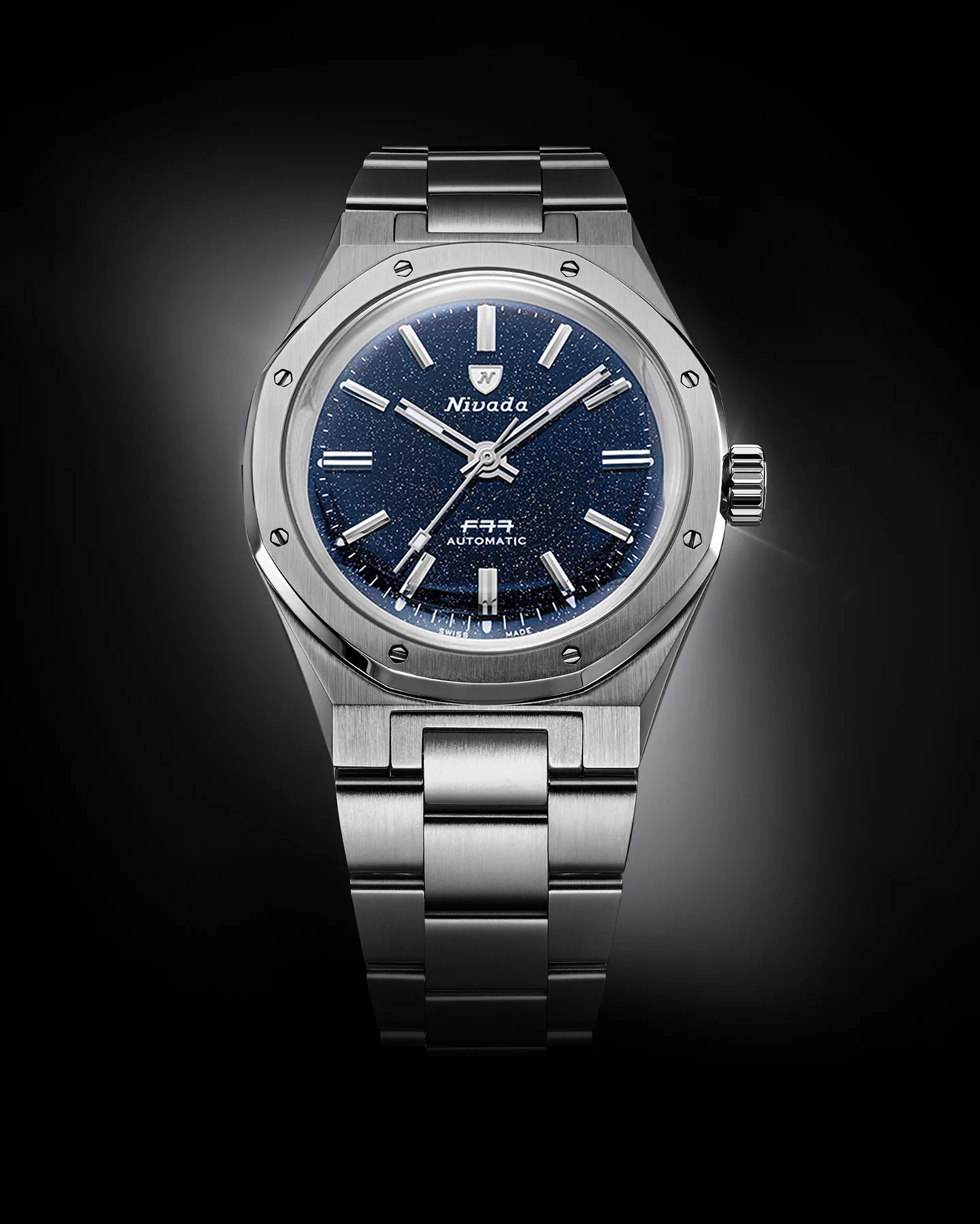 F77 TITANIUM DARK BLUE AVENTURINE MK1  - 37MM - Image 10