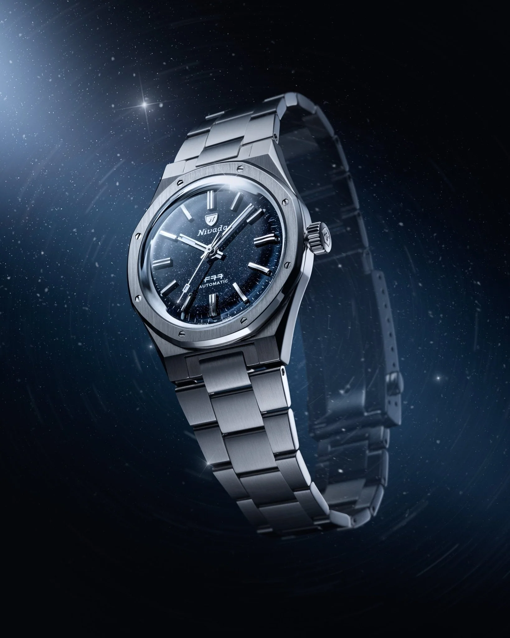 F77 TITANIUM DARK BLUE AVENTURINE MK1  - 37MM - Image 7