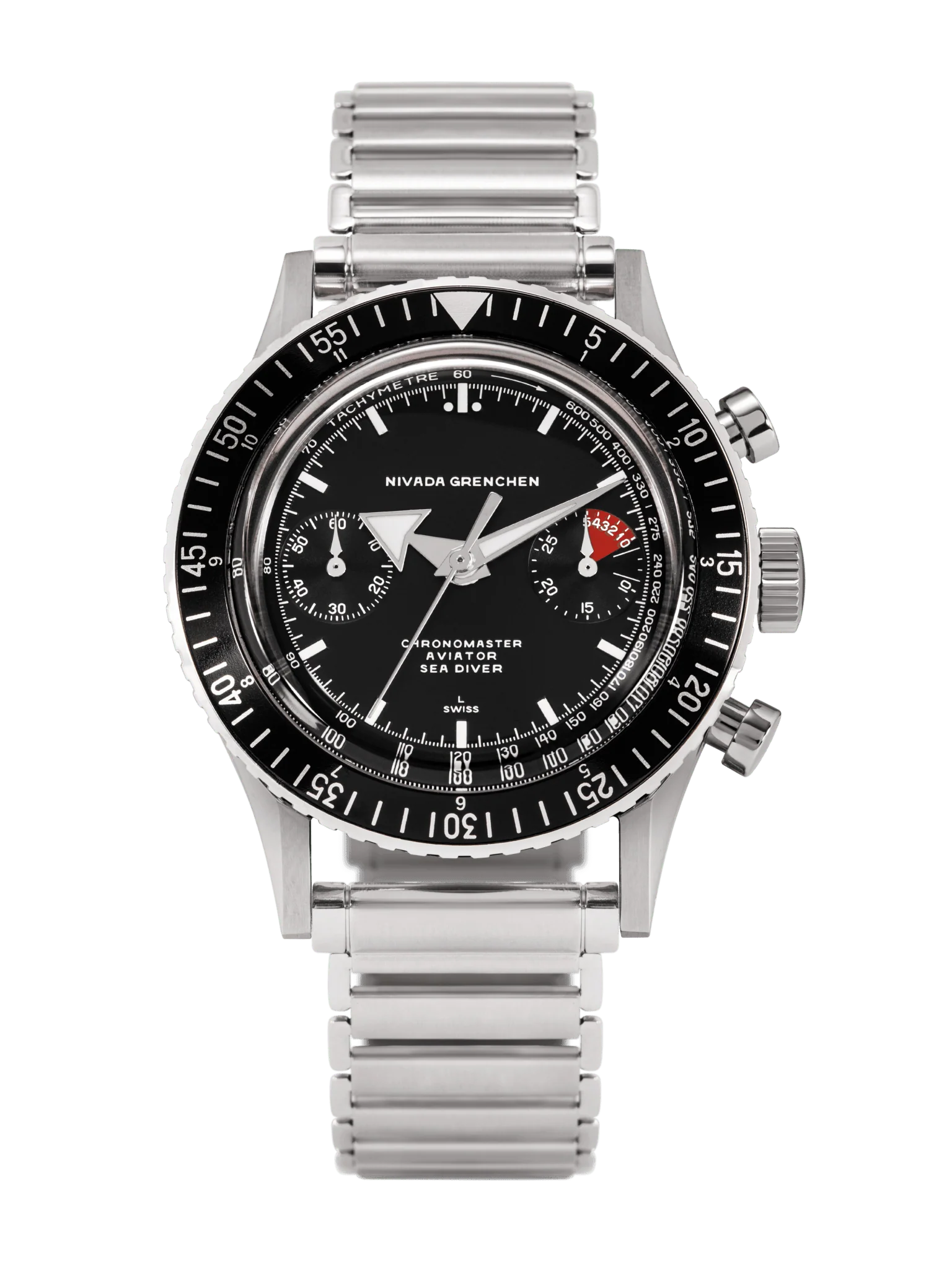 WHITE BROAD ARROW INTER.BEZEL 38mm - MANUAL - Image 11