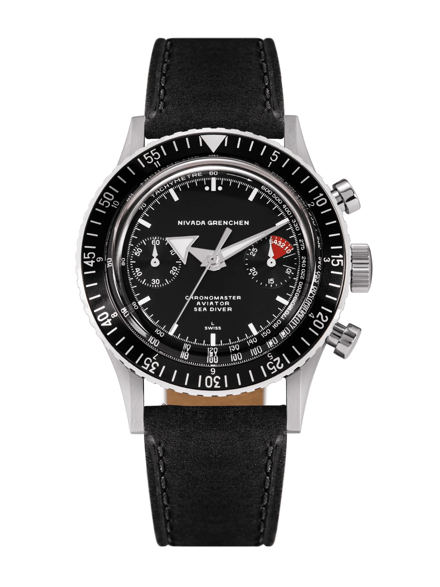 WHITE BROAD ARROW INTER.BEZEL 38mm - MANUAL - Image 5