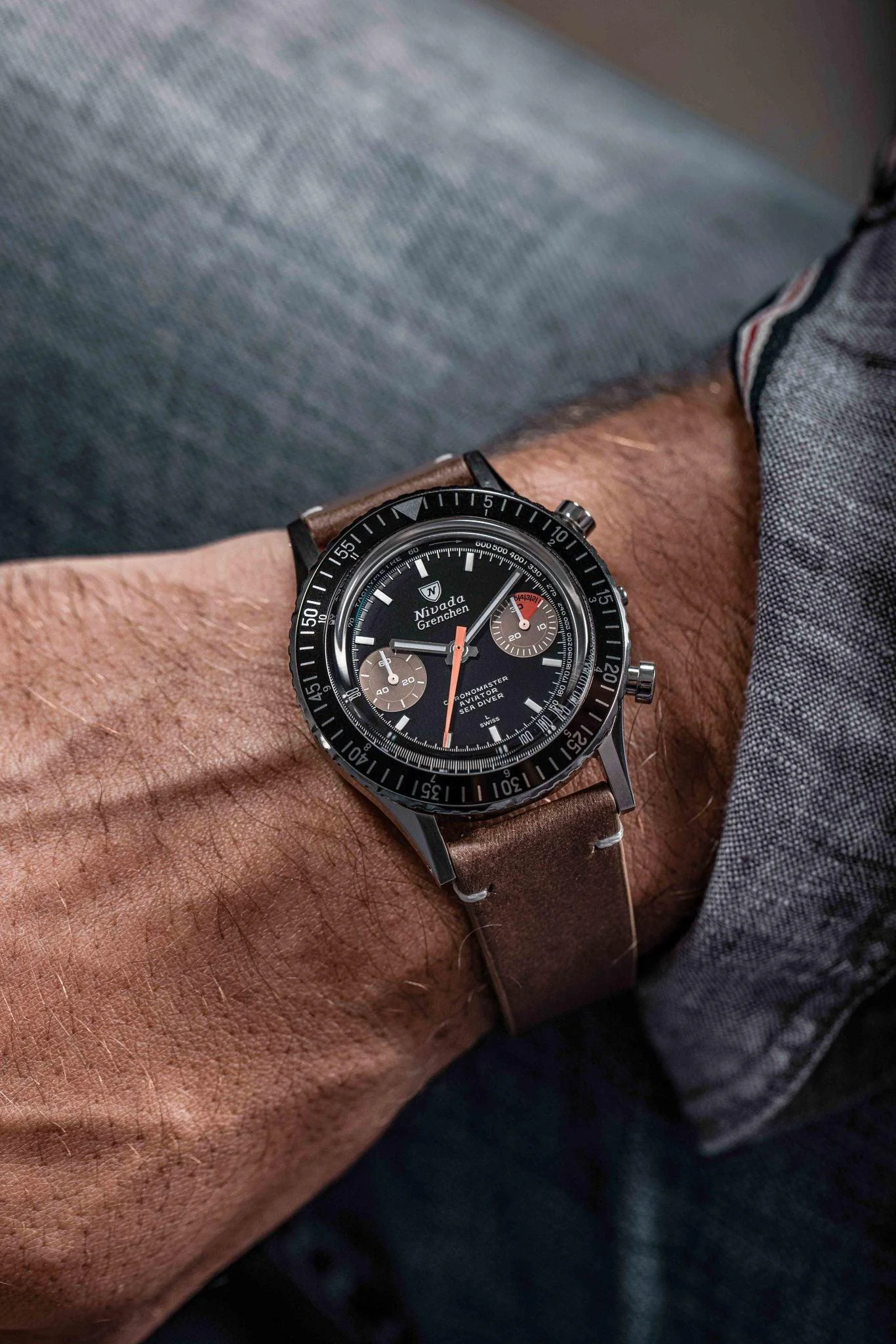 WHITE ORANGE BOY INTER.BEZEL 38mm - MANUAL - Image 8