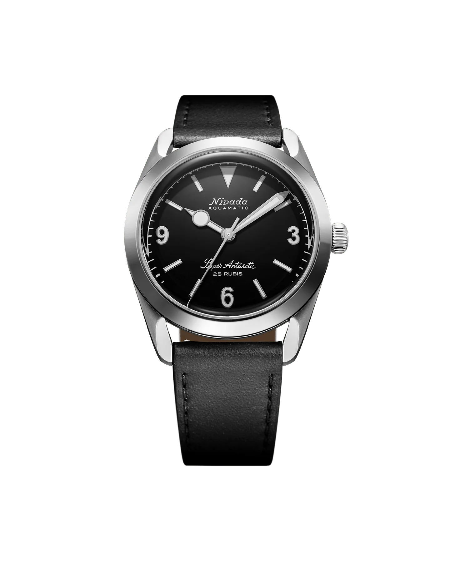SUPER ANTARCTIC 3.6.9 BLACK NO VINTAGE EFFECT - WHITE LUMINOUS - 38mm - Image 17