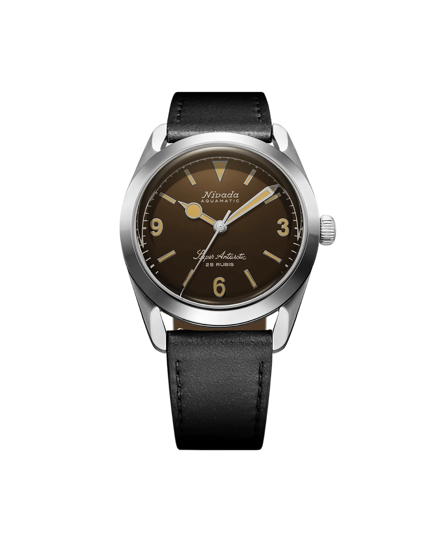 SUPER ANTARCTIC 3.6.9 BROWN NO VINTAGE EFFECT - BEIGE LUMINOUS - 38mm - Image 13