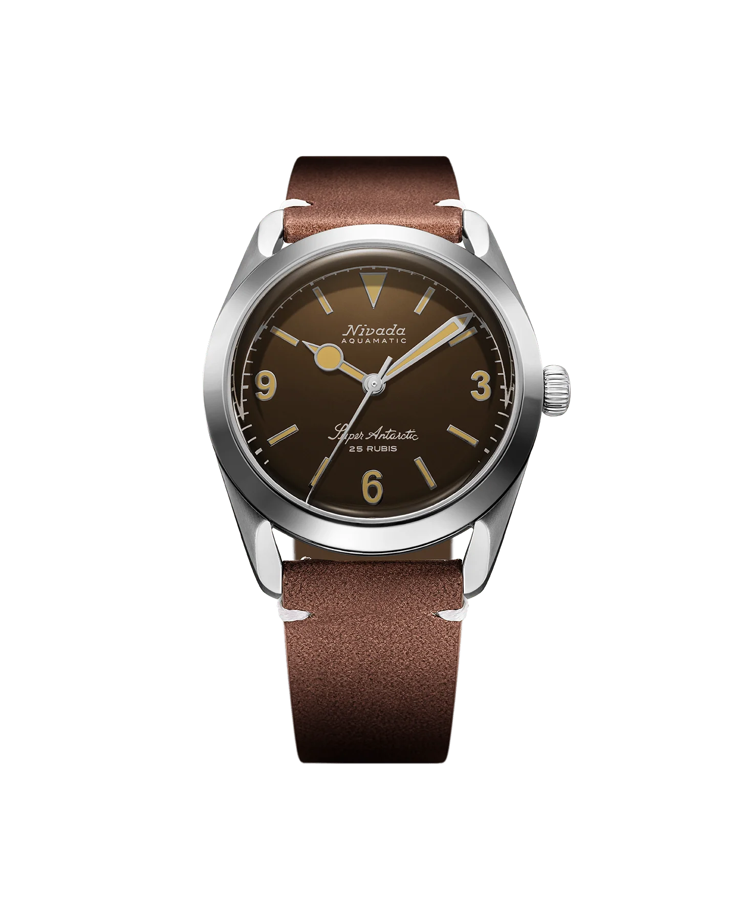 SUPER ANTARCTIC 3.6.9 BROWN NO VINTAGE EFFECT - BEIGE LUMINOUS - 38mm - Image 16