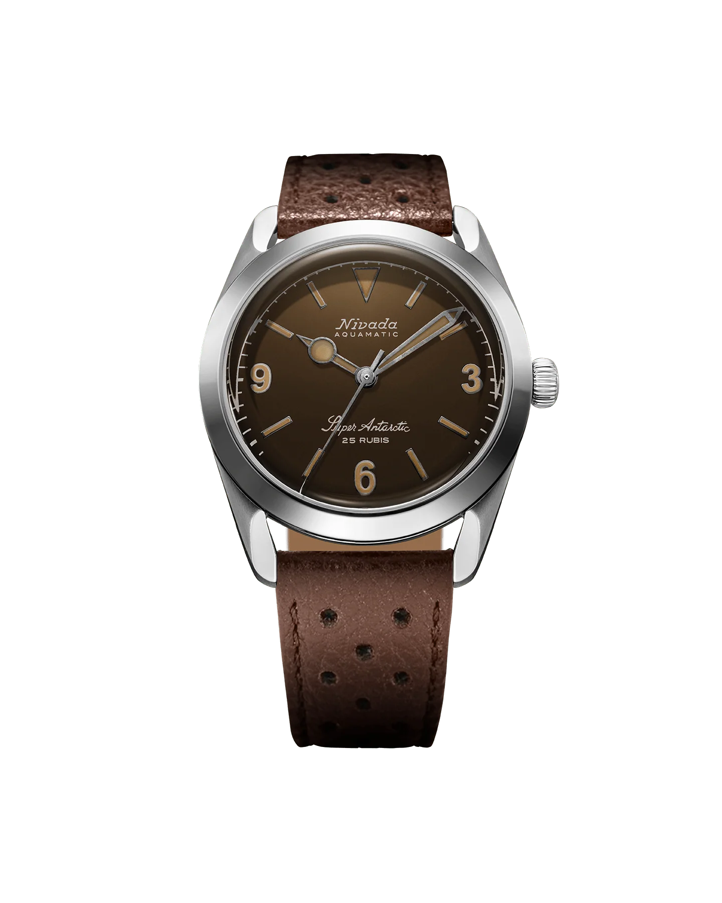 SUPER ANTARCTIC 3.6.9 BROWN NO VINTAGE EFFECT - BEIGE LUMINOUS - 38mm - Image 19