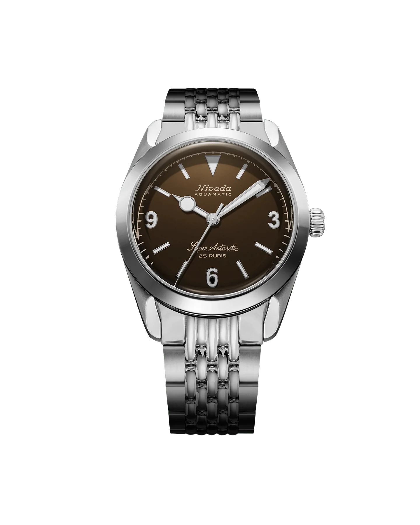 SUPER ANTARCTIC 3.6.9 BROWN NO VINTAGE EFFECT - WHITE LUMINOUS - 38mm - Image 16